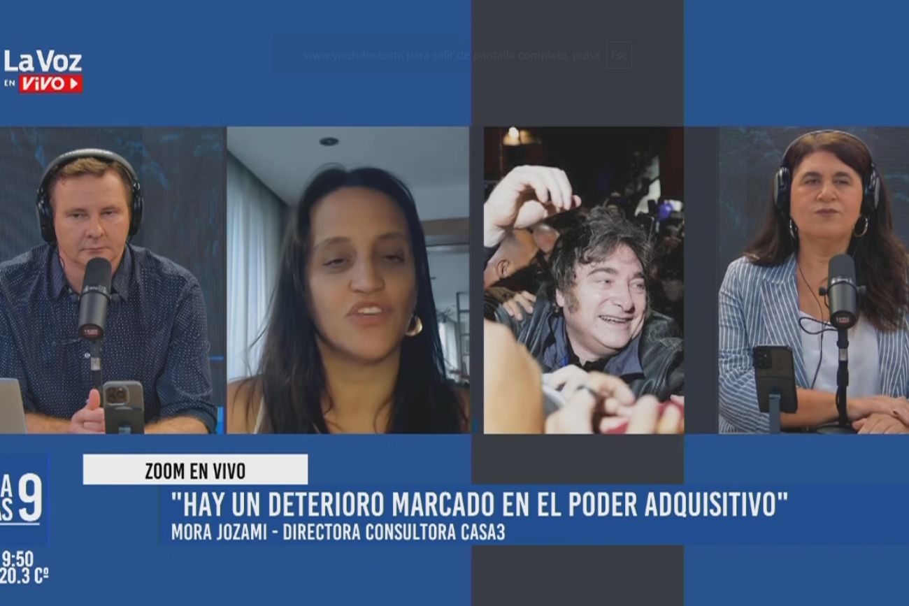 La directora de la consultora Casa 3, Mora Jozami.