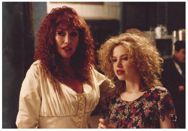 Moria Casán y Andrea del Boca en "Funes, un gran amor" (Raúl de la Torre, 1993)
