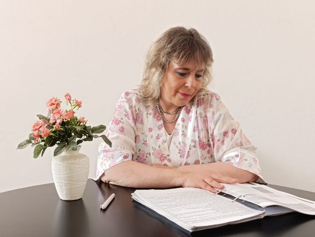 María Elena Módica en la actualidad, como vicedirectora de la escuela San José. (Gentileza)