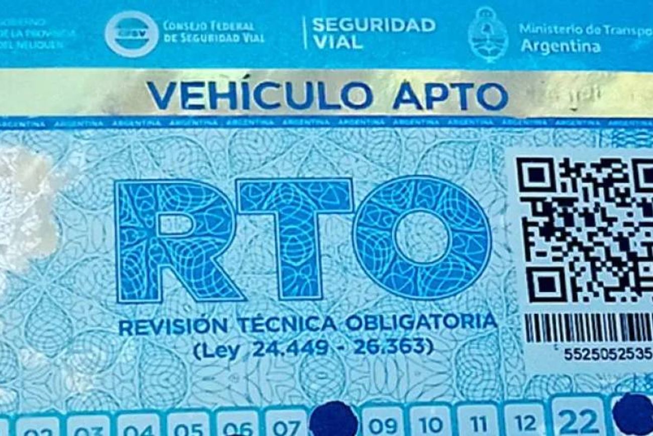 El Gobierno impulsa cambios en la RTO o VTV. 
