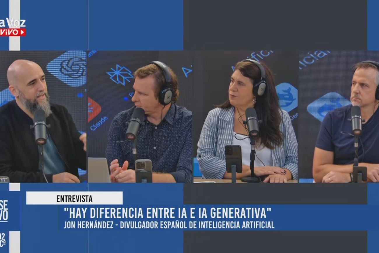 Jon Hernández en La Voz En Vivo.