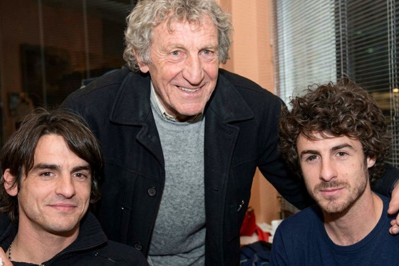 Ricardo Aimar, padre de Pablo y Andrés. Todos futbolistas de Río Cuarto. 