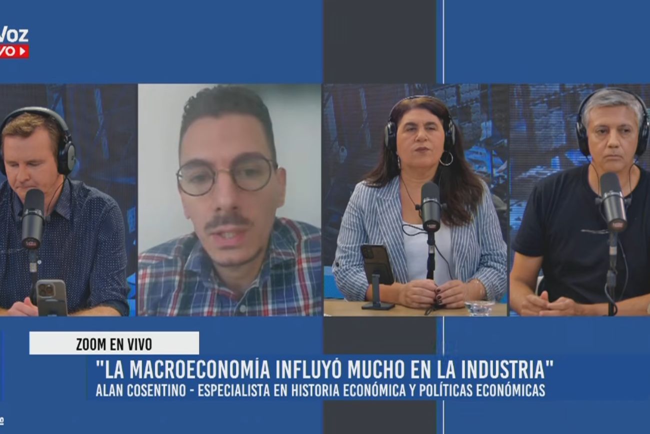 El especialista en historia y políticas económicas, Alan Cosentino.
