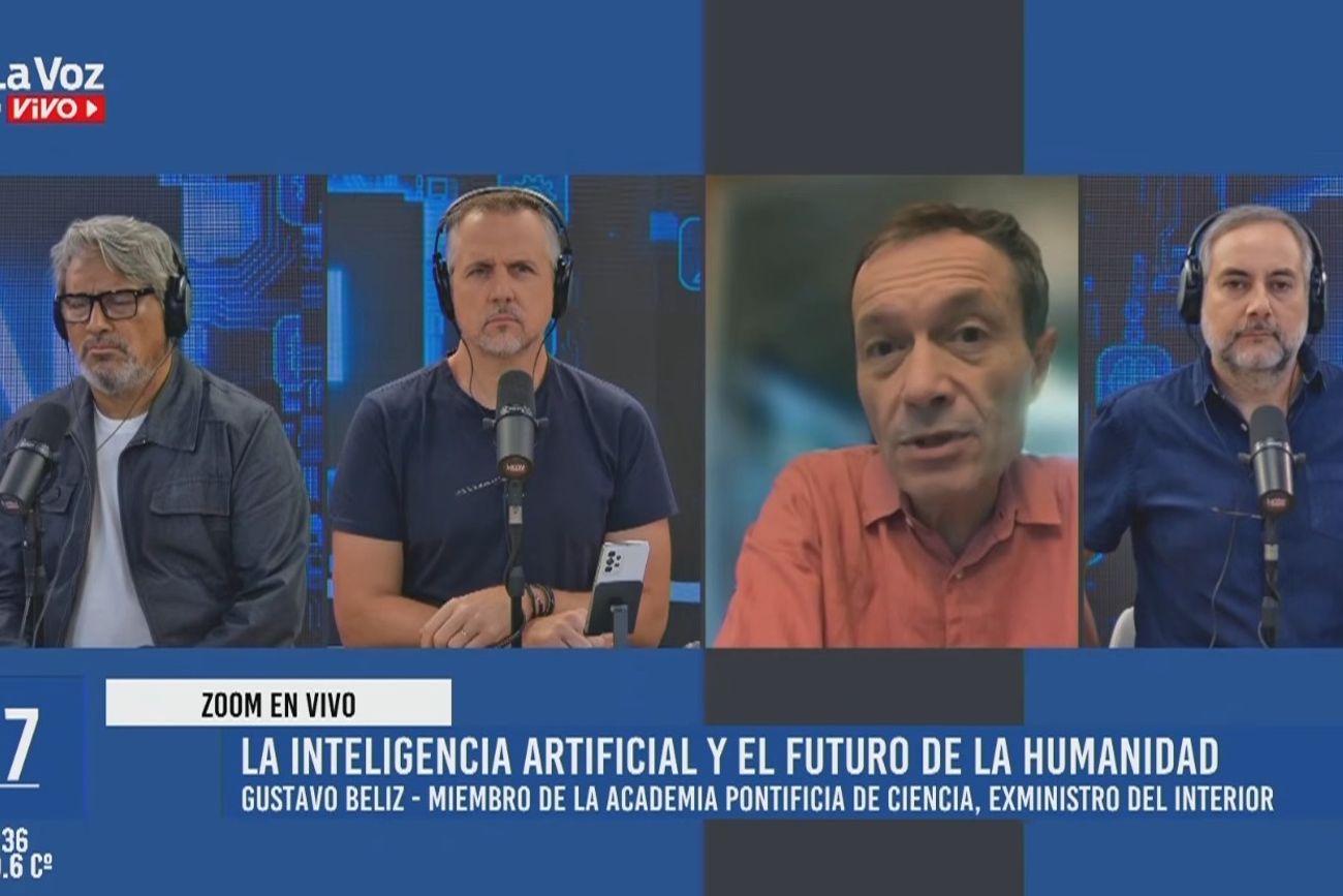 Gustavo Béliz y el impacto de la IA en el mercado laboral, sobre todo el periodismo. 
