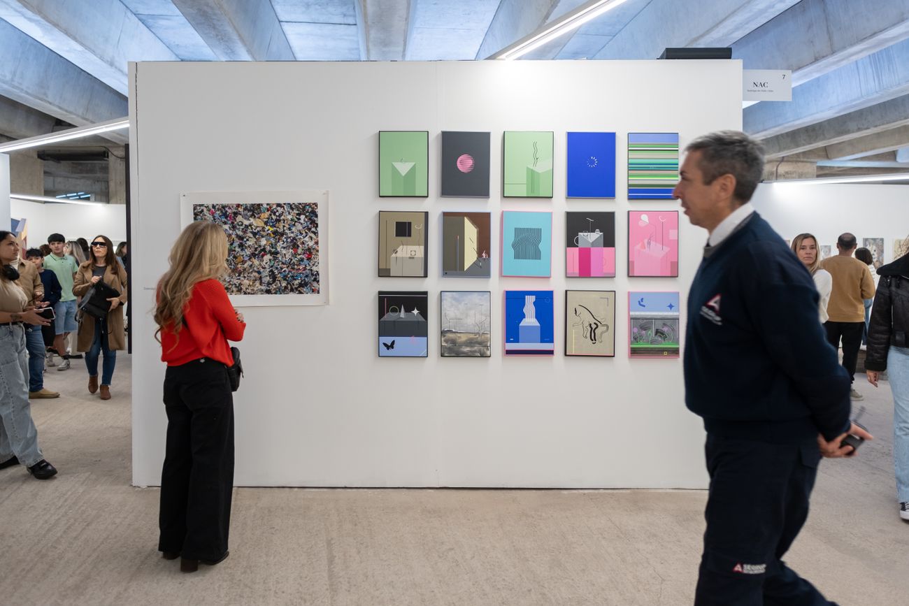Capital Feria del arte latinoamericano, durante su edición 2025.