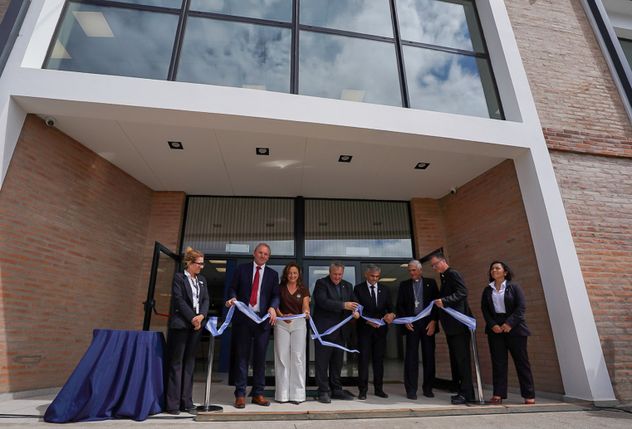 El acto de inauguración del nuevo campus de la UCC en Río Cuarto.