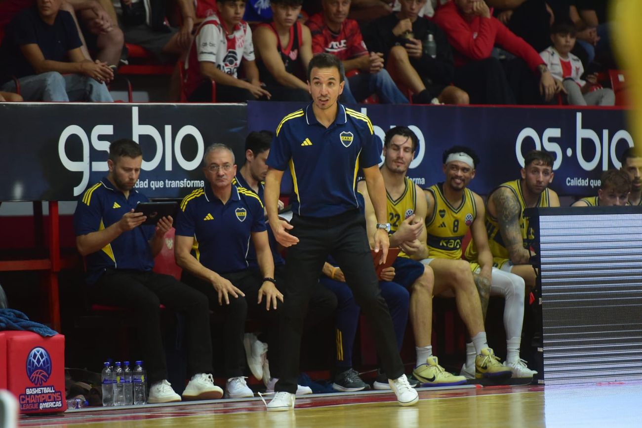 "Sabíamos que si Instituto no anotaba más de 80 puntos, podíamos tener chance de ganar", destacó Nicolás Casalánguida, entrenador de Boca. (Javier Ferreyra / La Voz) 