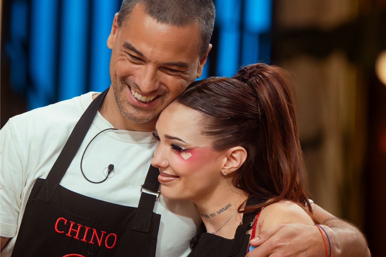 El "Chino" Leunis y La Joaqui quedaron afuera del a final de "MasterChef Celebrity". 