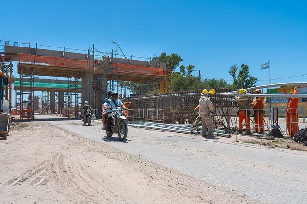 El altonivel de avenida Vélez Sarsfield en Córdoba.