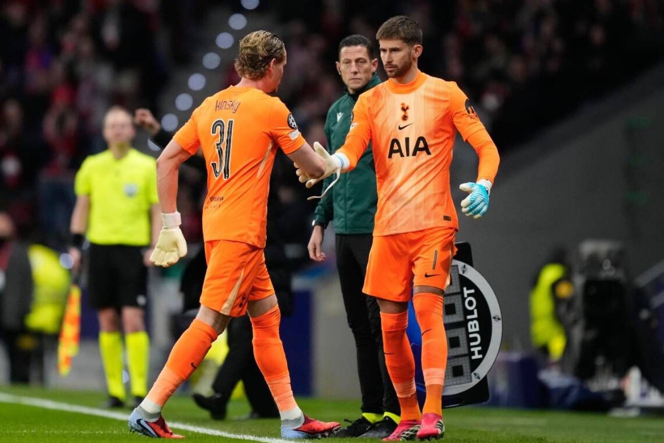 Cambio de arqueros de Tottenham.