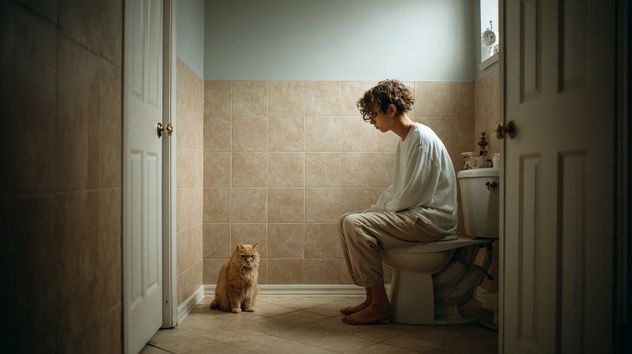 Por qué tu gato te sigue al baño: las razones detrás de este curioso comportamiento.