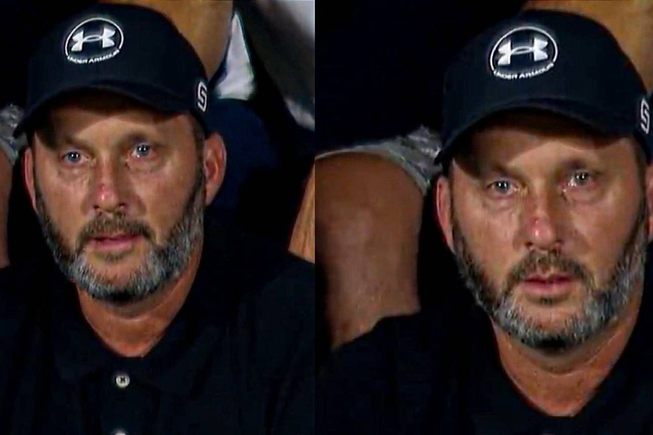 Hernán Feler y su emoción.