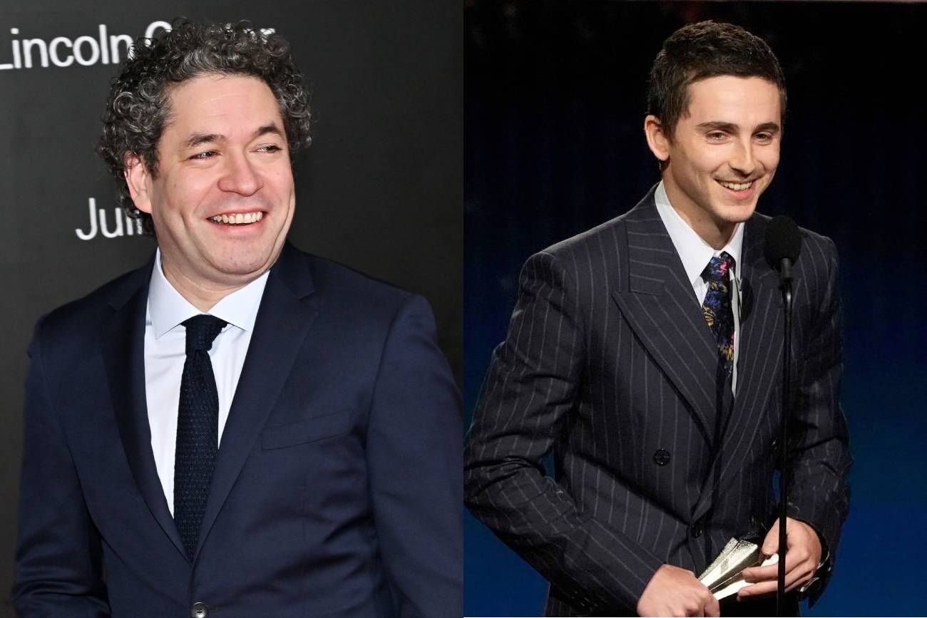 Para Gustavo Dudamel, Timothée  Chalamet muestra ignorancia al ningunear la ópera y el ballet
