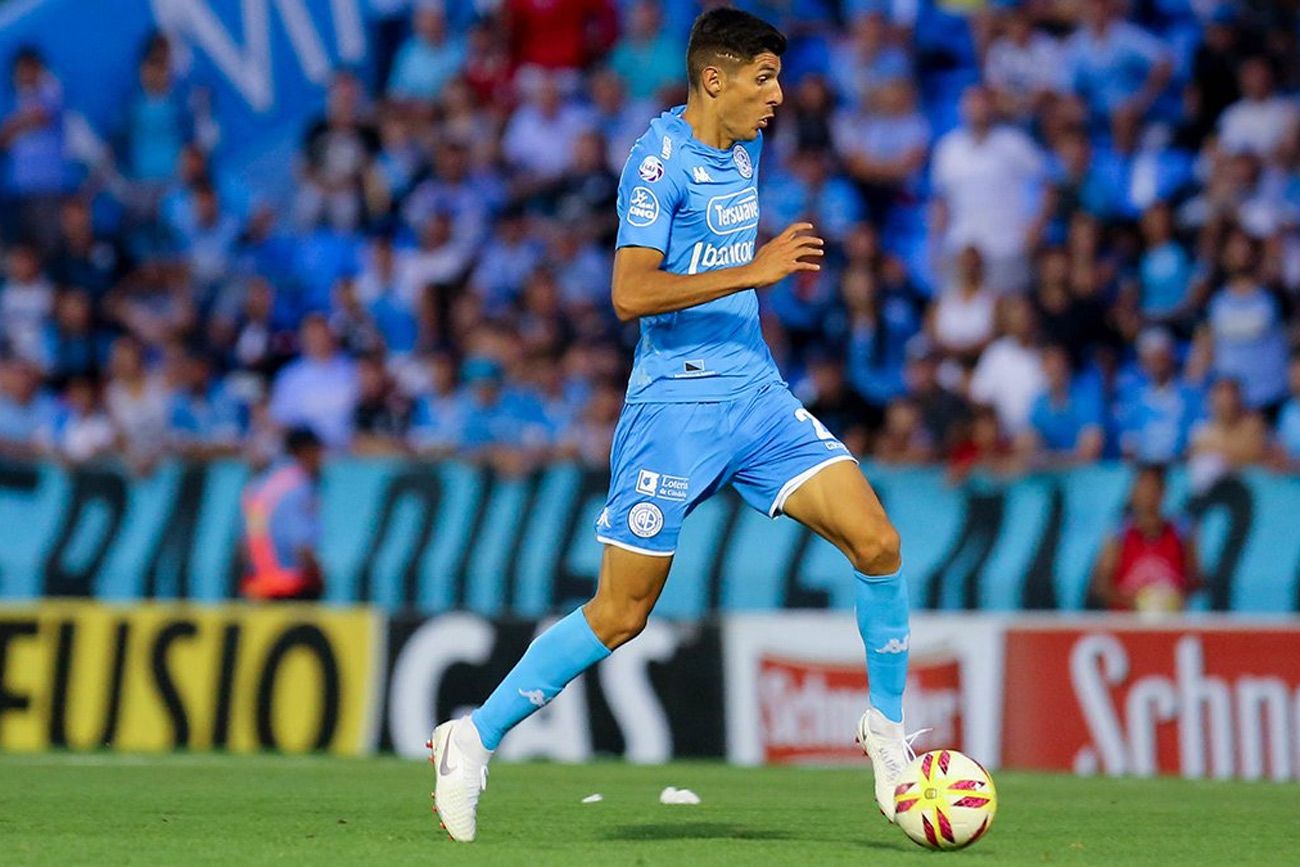 Alanís comenzó su carrera en Belgrano y ahora lo enfrentará como jugador de Estudiantes.
