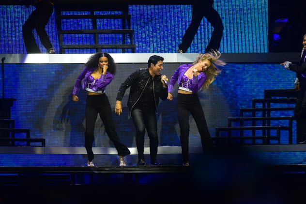 Show de Chayanne en el estadio de Instituto en su segunda presentación en Córdoba. (Javier Ferreyra / La Voz)