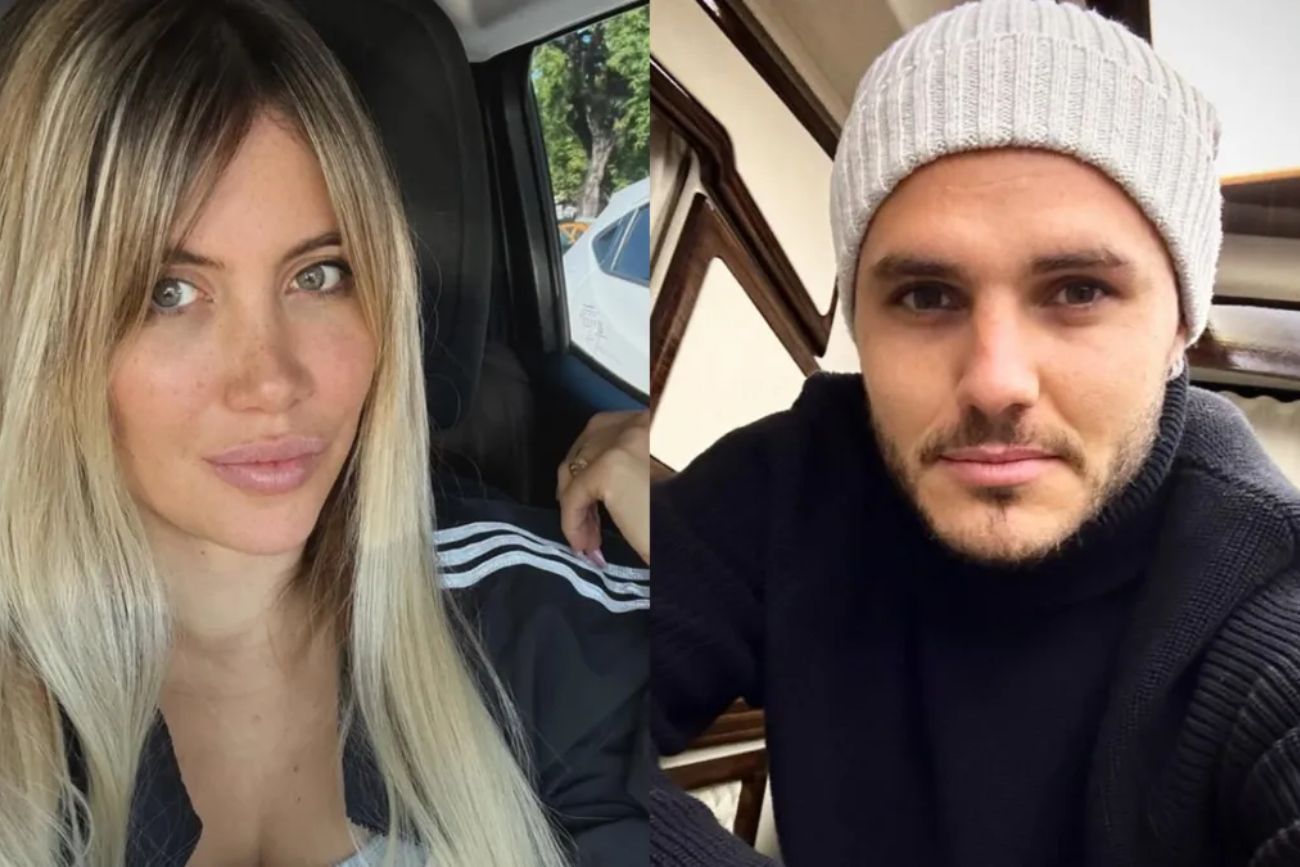 Wanda Nara y Mauro Icardi están oficialmente separados en Italia. 