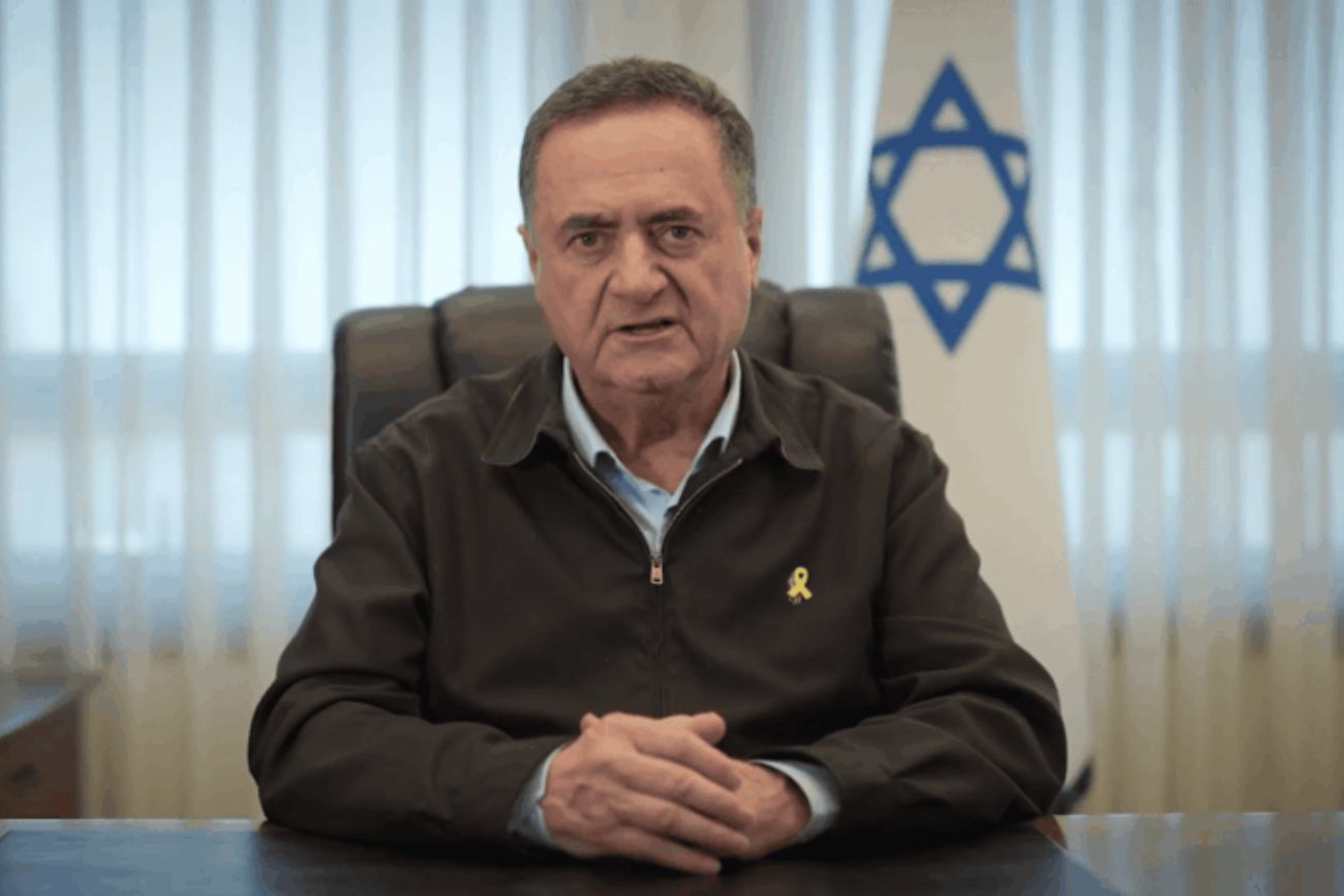 El ministro de Defensa de Israel, Israel Katz. 