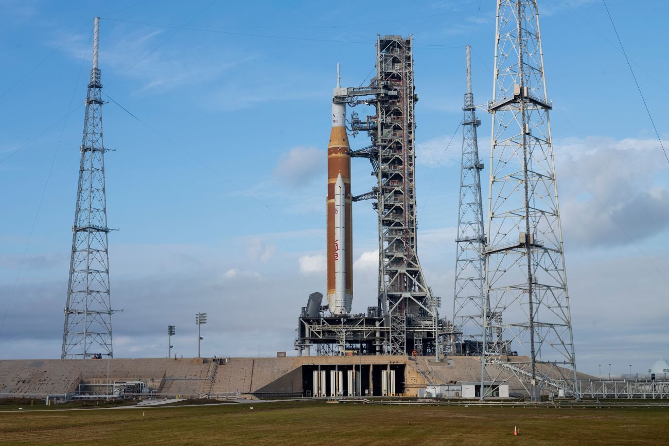 La Nasa apunta al 1 de abril para lanzar Artemis II, la misión tripulada alrededor de la Luna. (AP)