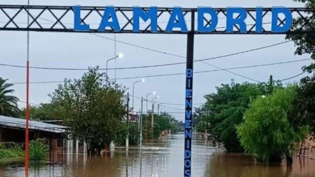 Inundaciones en La Madrid, Tucumán.