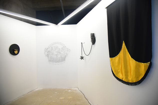 Inauguración de la feria Capital Muestra de arte en Capitalinas