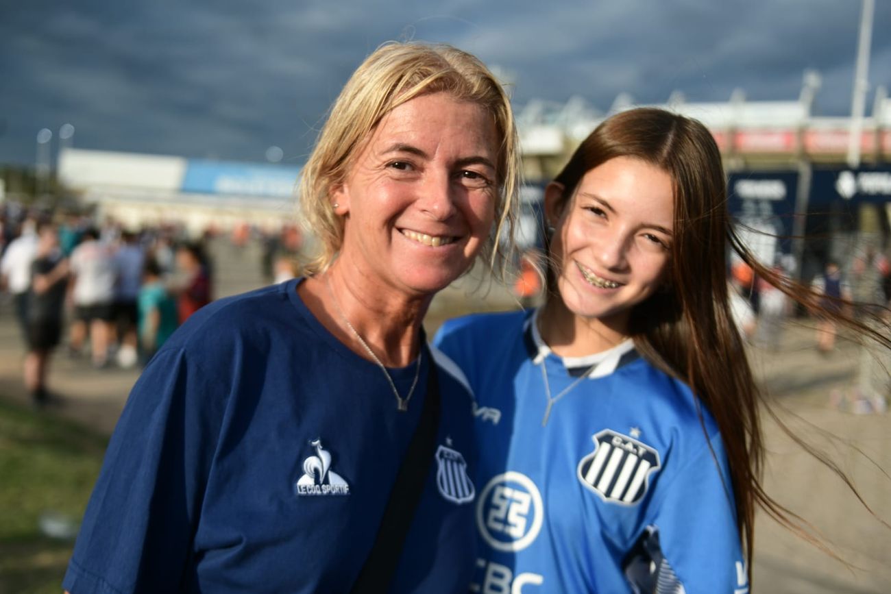 En la previa del partido contra Instituto.
