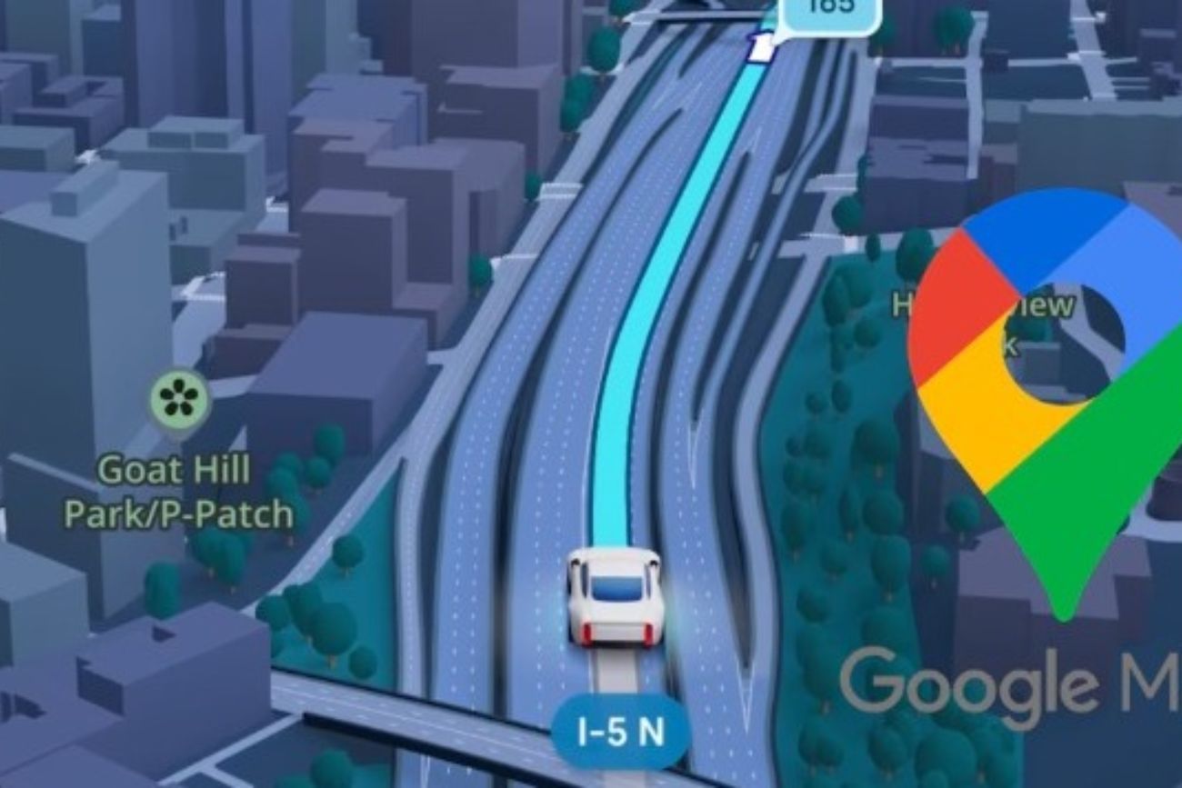 Google Maps suma navegación 3D hiperrealista para mejorar la orientación en calles y autopistas
