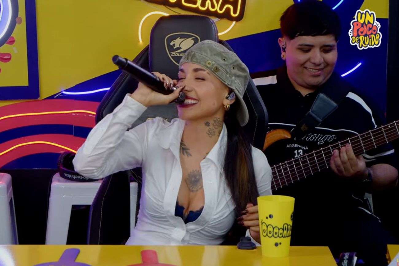 María Becerra brilló en "Un poco de ruido".