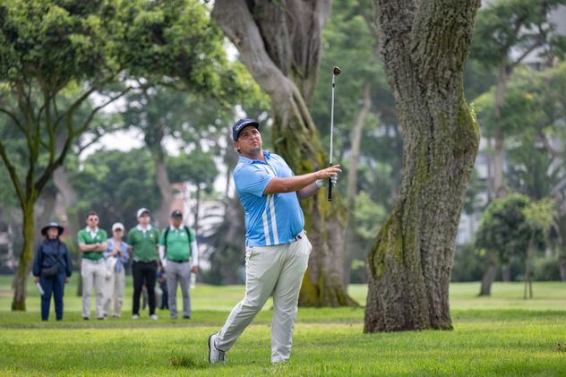 Mateo Pulcini, golfista cordobés que jugó en el Masters de Augusta 2026 y este fin de semana estará compitiendo en el Abierto del Centro, en Villa Allende.