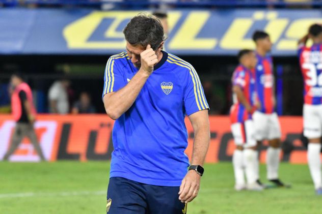 Claudio Úbeda, DT de Boca.