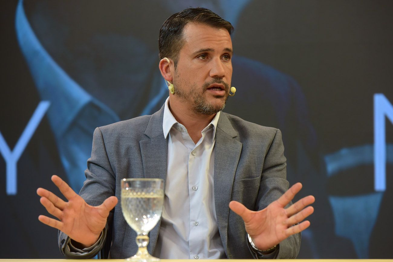 Marcos Torres, ministro de Desarrollo Social, en Voz y Voto.  