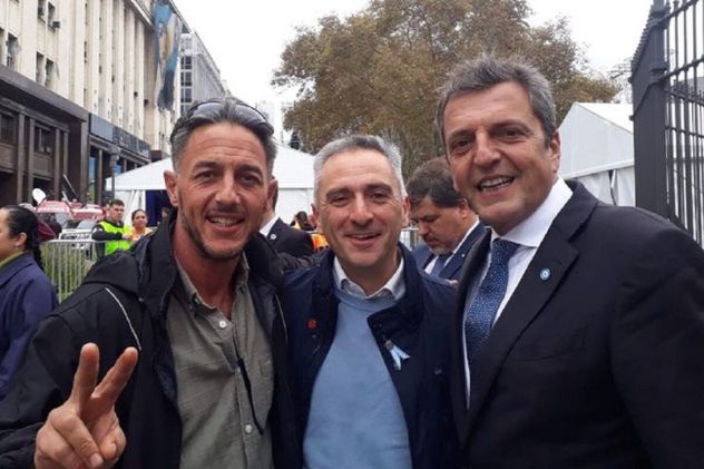Gastón Mercanzini, el militante kirchnerista y exfuncionario municipal acusado de lanzarle un botellazo a Javier Milei (Web) (Web)