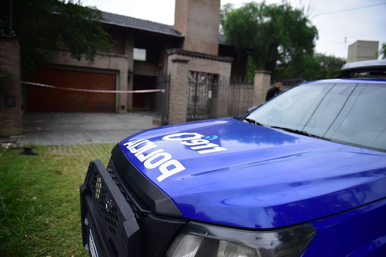 Homicidio de un policía en Villa Belgrano.(José Hernández/La Voz)
