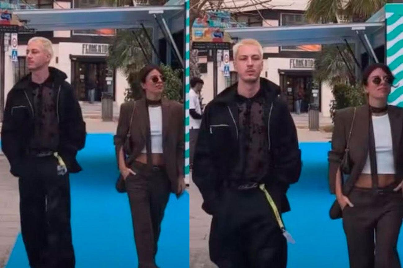 Gimena Accardi y Seven Kayne en el Festival de Málaga.