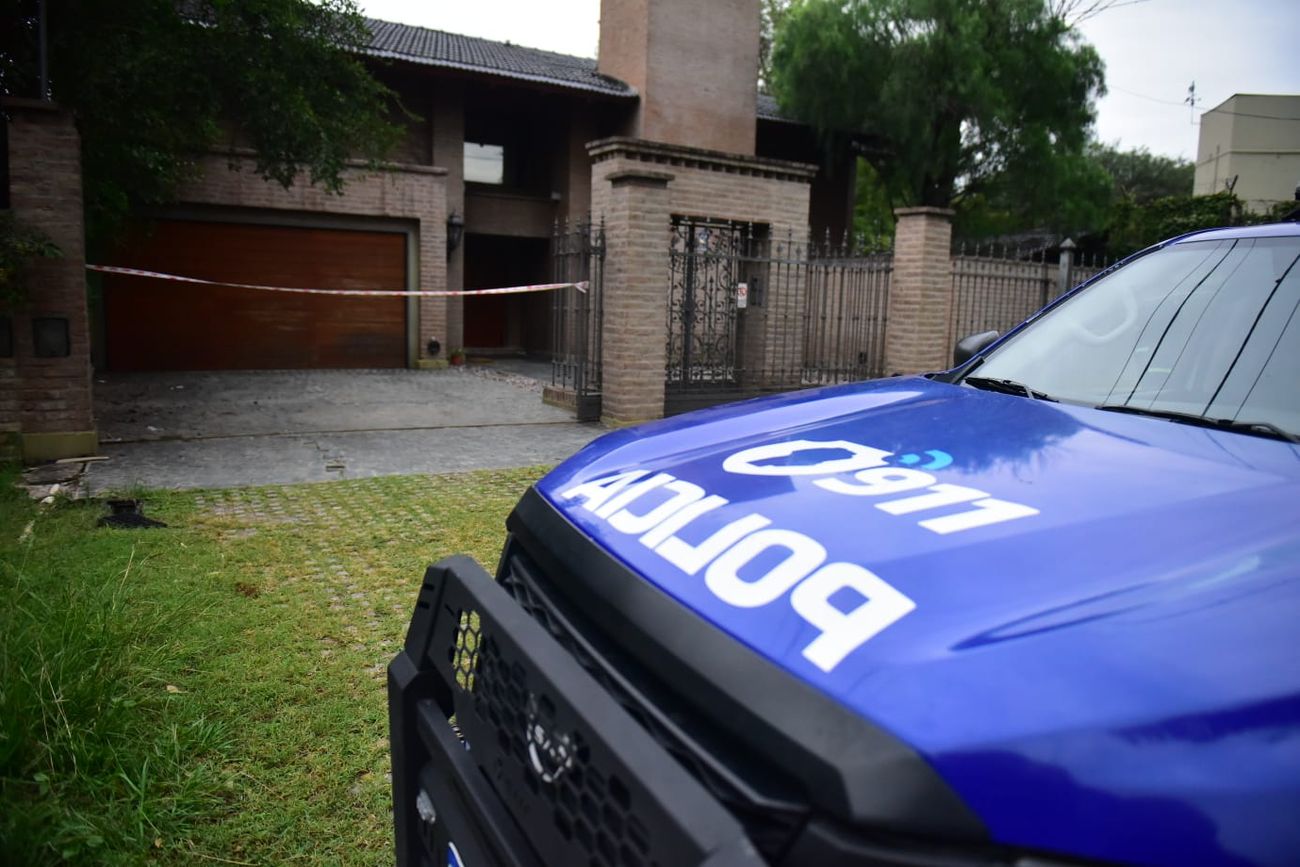 Homicidio de un policía en Villa Belgrano.(José Hernández/La Voz)