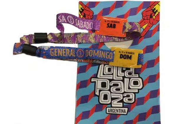 Cómo cargar la pulsera del Lollapalooza Argentina 2026 y pagar dentro del festival.