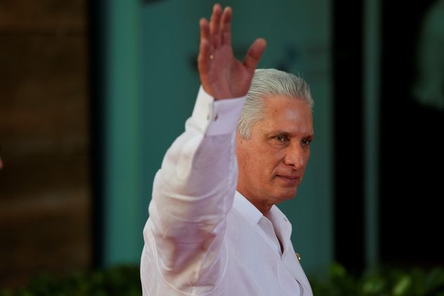 Díaz Canel preside el régimen cubano.