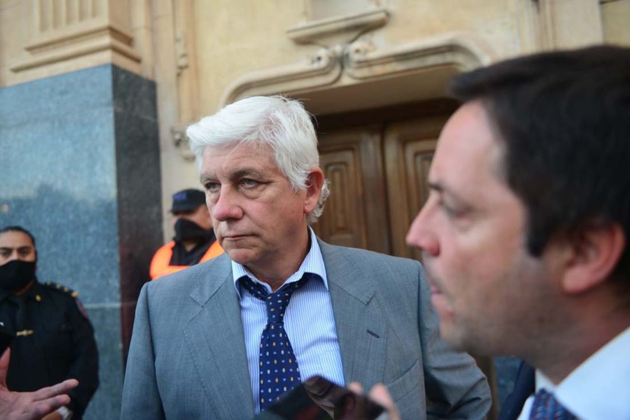 Condenado. Luis María Viaut, cuando fue condenado en abril de 2022 en el Tribunal Oral Federal 2 de Córdoba. (Archivo / La Voz)