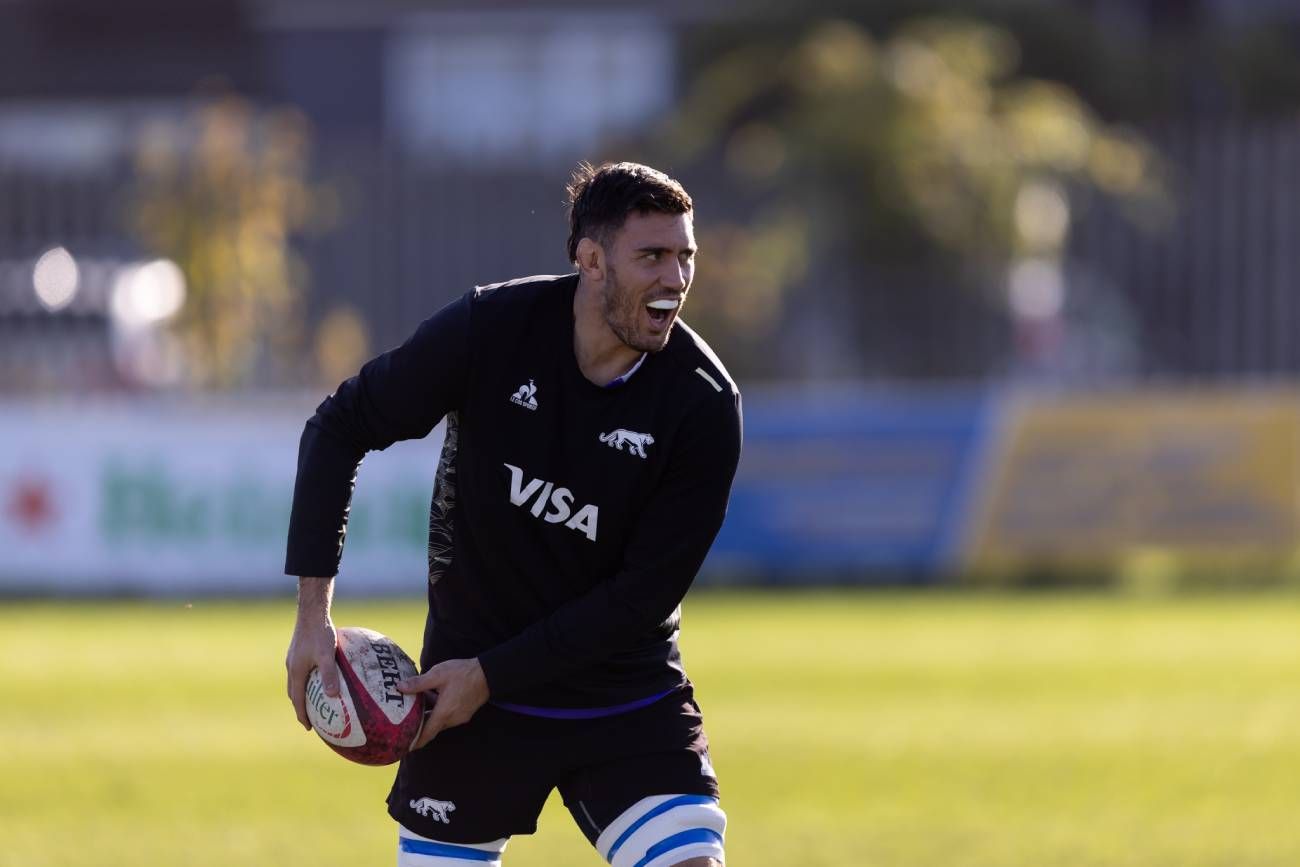 El cordobés Matías Alemanno trabaja para volver a jugar en este 2026 en Los Pumas.
