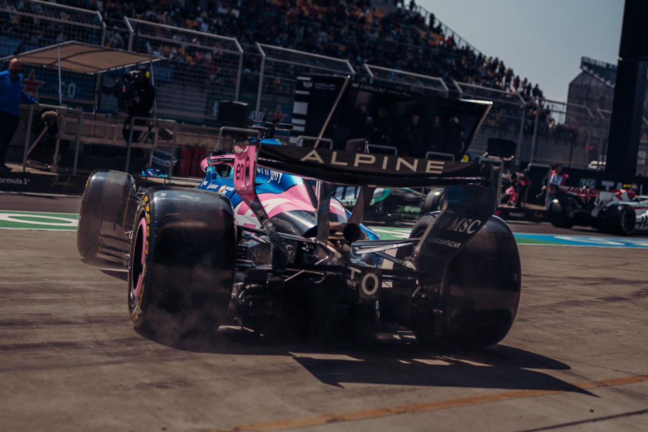 Colapinto en el GP de China.