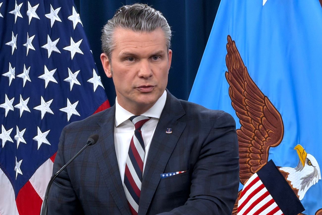 El secretario de Guerra de Estados Unidos, Pete Hegseth, realizó las declaraciones durante una conferencia de prensa en el Pentágono. 