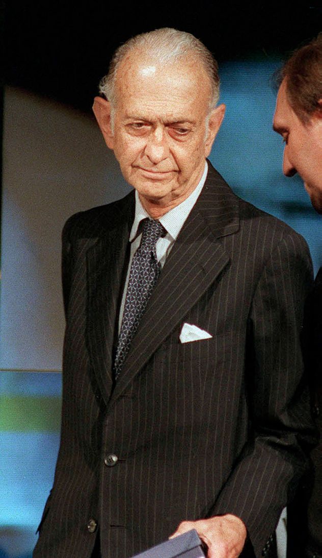 José Alfredo Martínez de Hoz, ministro de Economía de la dictadura militar. 