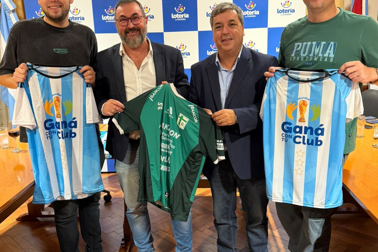 El programa Ganá con tu Club sortea un viaje al Mundial. Acuerdo con Sportivo Belgrano.