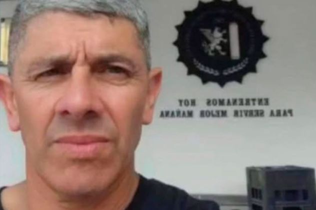 El policía que murió: Luis Azábal. (Facebook de José Horacio Ray)