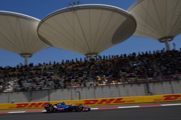 Colapinto en el GP de China.