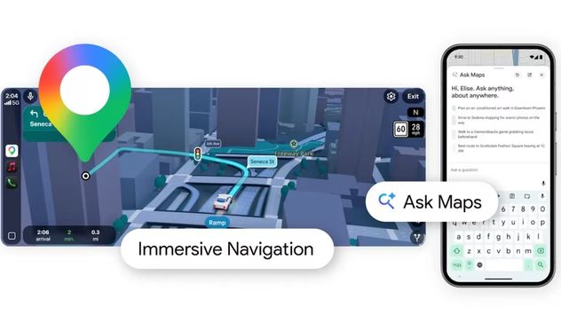 Así es la nueva navegación 3D de Google Maps que promete evitar errores al manejar.