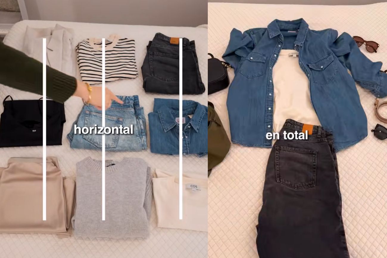 "Método Sudoku": la técnica viral para armar la valija con poca ropa que se viralizó
