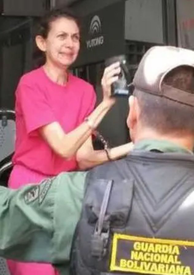 Durante los meses que estuvo detenida, María Elena Uzcátegui perdió unos 13 kilos de peso.