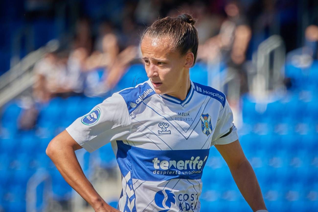 Paulina Gramaglia en el Tenerife.