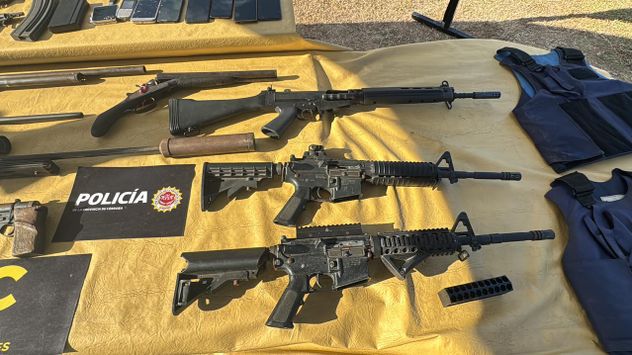 En varios operativos se secuestraron armas automáticas y de guerra