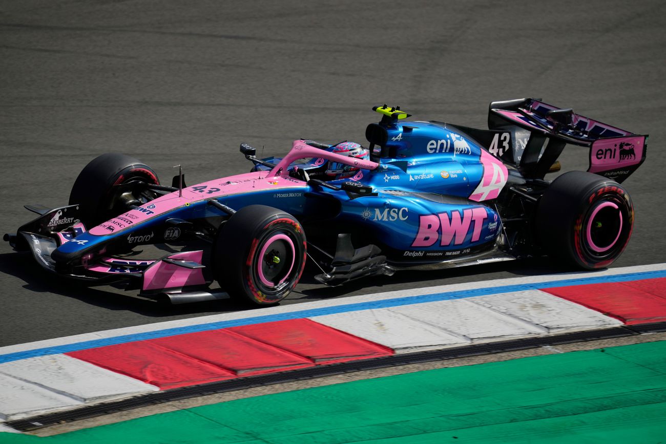 Franco Colapinto, en el GP de China.